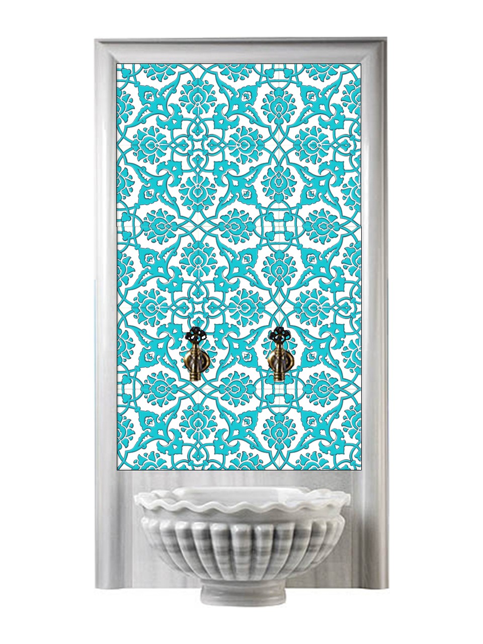 60X100 Kurna Başı Çini Karolar-14